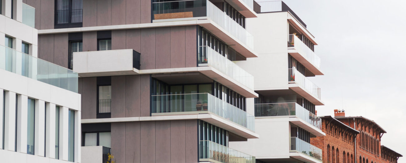 Contemporary multifamily rental property