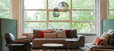 staged unit prepared for a self guided tour