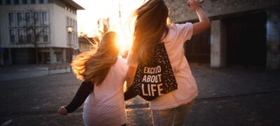 two woman on a Pinnacle Living self guided tour